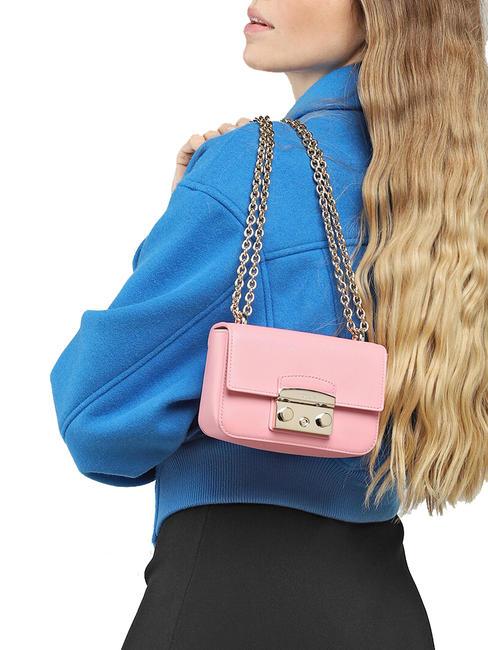 METROPOLIS MINI Minibolso de hombro begonias - Bolsos Mujer