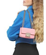 FURLA METROPOLIS MINI Minibolso de hombro begonias - Bolsos Mujer - 5
