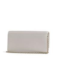 FURLA 1927 Cartera clutch de piel con cadena perla - Carteras Mujer - 2