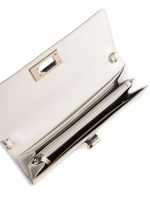 1927 Cartera clutch de piel con cadena perla - Carteras Mujer