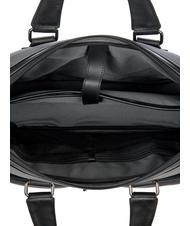BRIC’S Maletín MONZA, para portátil de 15”; con bandolera gris negro - Maletines de Trabajo - 6