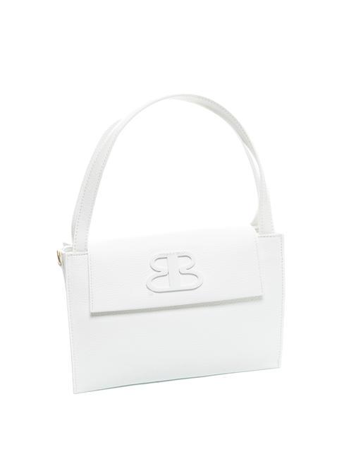 JULIA Bolso de cuero blanco - Bolsos Mujer
