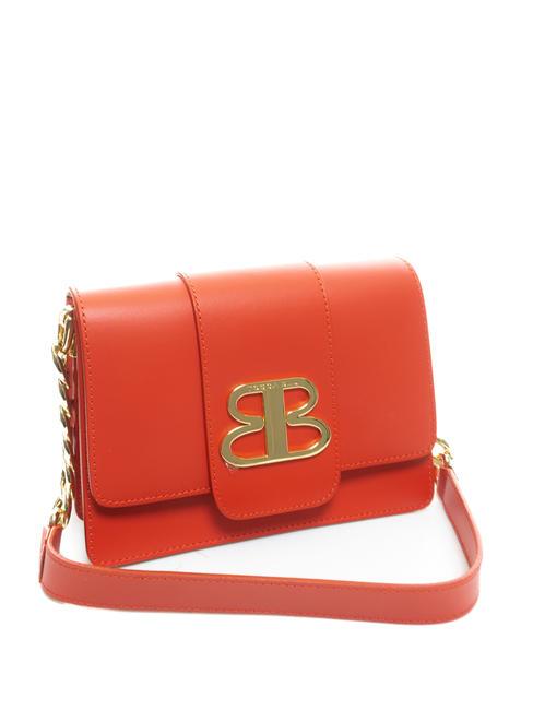 LILY  Minibolso de hombro, en piel ROJO - Bolsos Mujer
