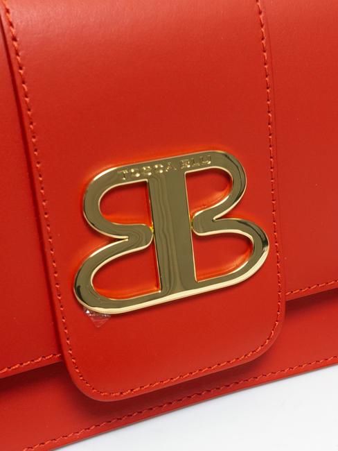 LILY  Minibolso de hombro, en piel ROJO - Bolsos Mujer