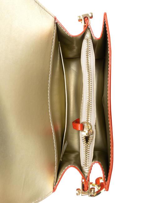 LILY  Minibolso de hombro, en piel ROJO - Bolsos Mujer