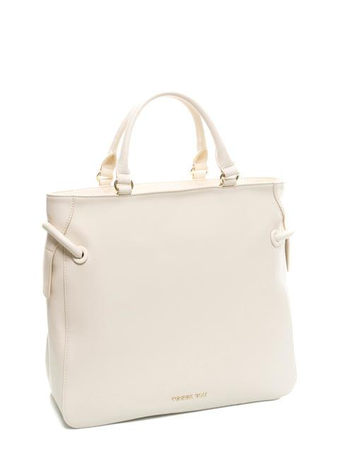GAIA Bolso de cuero blanco marfil - Bolsos Mujer