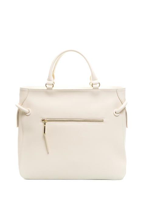 GAIA Bolso de cuero blanco marfil - Bolsos Mujer