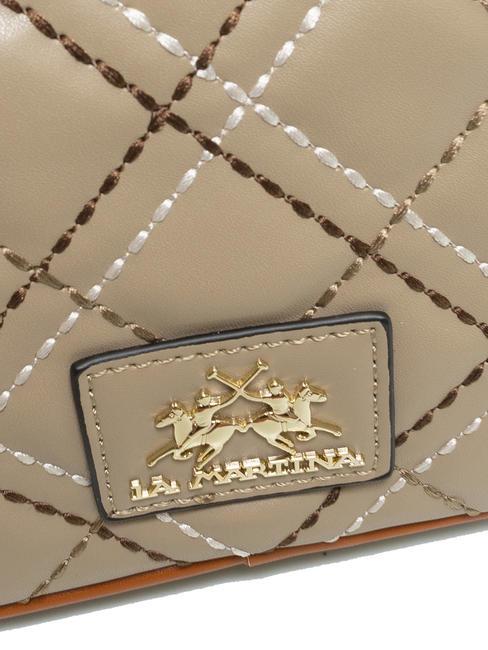HELDA bolsa de c&aacute;mara acolchada beige - Bolsos Mujer
