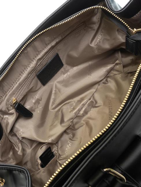 DIANA Bolso tote con bolsillo delantero negro - Bolsos Mujer