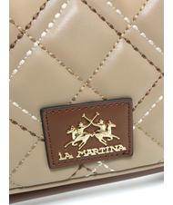 LA MARTINA HELDA Bolso mini con cadena beige - Bolsos Mujer - 3