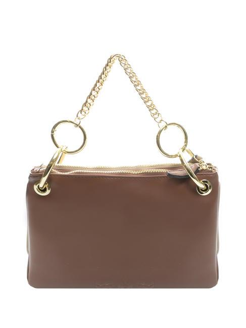 HELDA Bolso mini con cadena beige - Bolsos Mujer