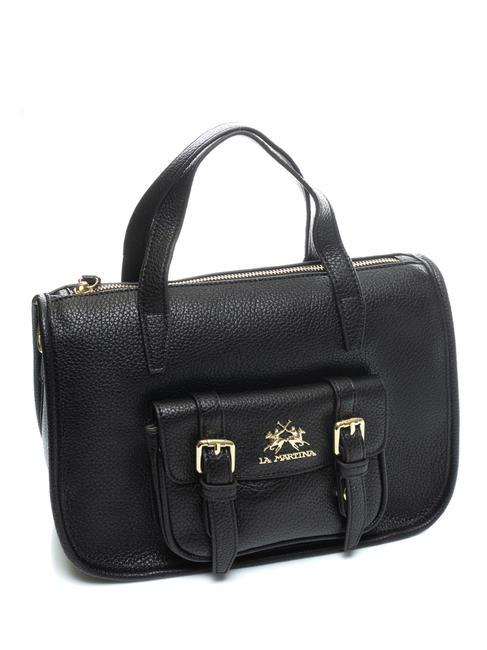 FARA Top case con bolsillo frontal negro - Bolsos Mujer