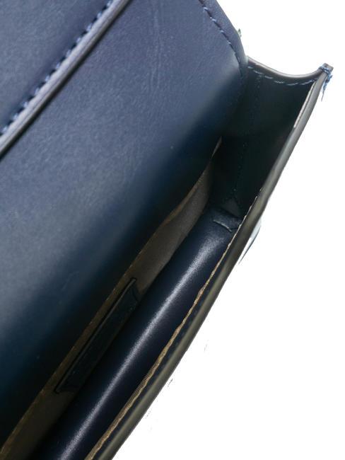 HERITAGE Clutch con bandolera azul - Bolsos Mujer