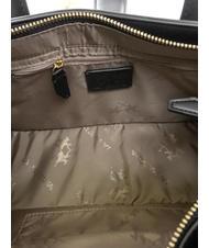 LA MARTINA GISELA Bolso satchel con hebilla negro - Bolsos Mujer - 5
