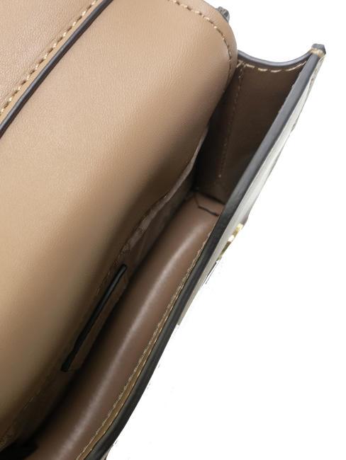 HERITAGE Clutch con bandolera beige - Bolsos Mujer
