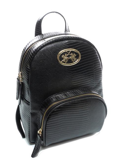 GERALDINA Mochila con estampado de coco negro - Bolsos Mujer