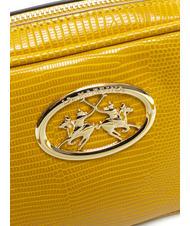 LA MARTINA GERALDINA Bolso c&aacute;mara con logo a juego amarillo - Bolsos Mujer - 3