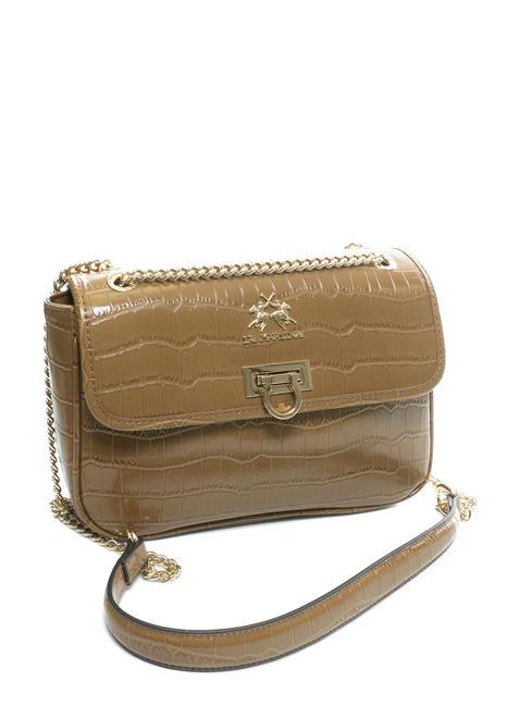 GERALDINA Bolso con estampado de cocos bronceado - Bolsos Mujer