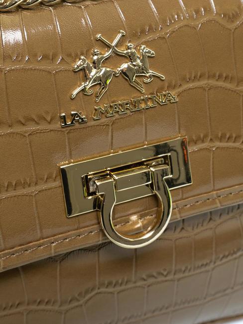 GERALDINA Bolso con estampado de cocos bronceado - Bolsos Mujer