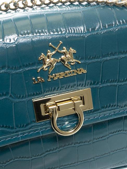 GERALDINA Bolso con estampado de cocos azul - Bolsos Mujer