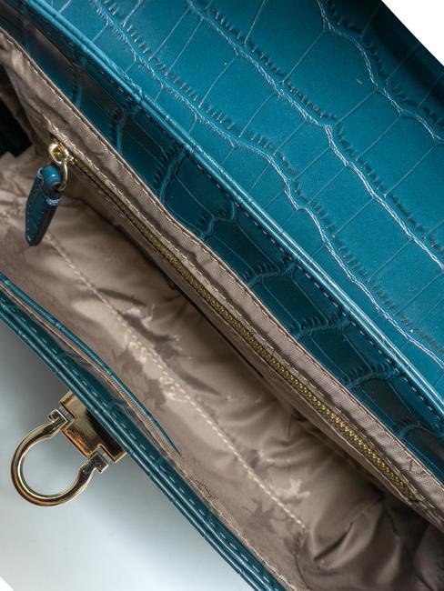 GERALDINA Bolso con estampado de cocos azul - Bolsos Mujer