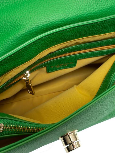 AURORA Bolso de mano, con bandolera verde - Bolsos Mujer