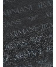 ARMANI JEANS LOGO PRINT Belleza con puño lateral negro - Neceser - 3