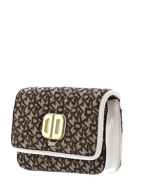 DELPHINE Minibolso de hombro barbilla/guijarro - Bolsos Mujer