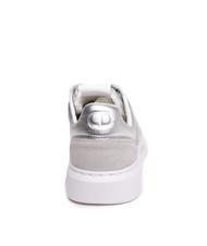 TWINSET PRINT OVAL T Zapatilla de piel laminada plata - Zapatos Mujer - 5