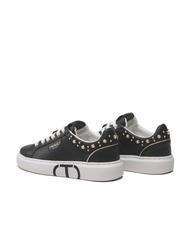 TWINSET PEARLS Zapatillas deportivas con abalorios negro - Zapatos Mujer - 4