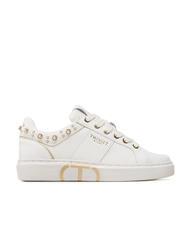 TWINSET PEARLS Zapatillas deportivas con abalorios blanco &oacute;ptico - Zapatos Mujer - 2