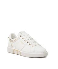TWINSET PEARLS Zapatillas deportivas con abalorios blanco &oacute;ptico - Zapatos Mujer - 3