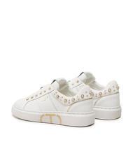 TWINSET PEARLS Zapatillas deportivas con abalorios blanco &oacute;ptico - Zapatos Mujer - 4