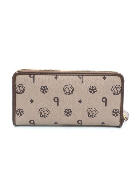 TUA Cartoline Dubai Cartera con cremallera alrededor negro - Carteras Mujer