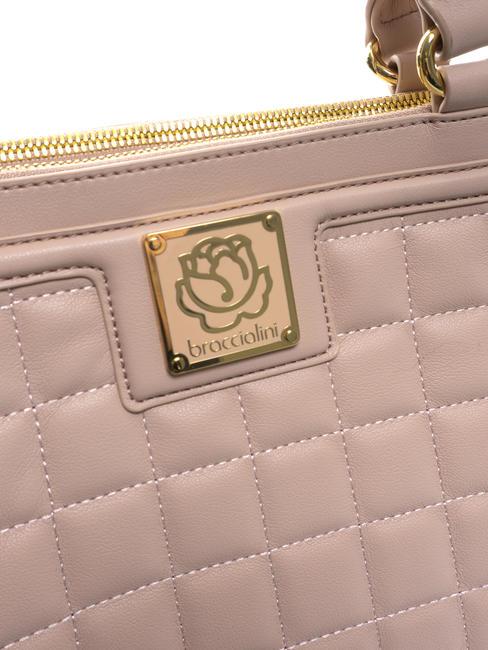 ICONS Bolso de mano con bandolera POLVO - Bolsos Mujer