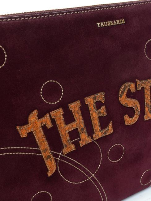 ELITE HAVANA Bolso de embrague a mano naranja - Bolsos Mujer