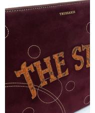 TRUSSARDI ELITE HAVANA Bolso de embrague a mano naranja - Bolsos Mujer - 3