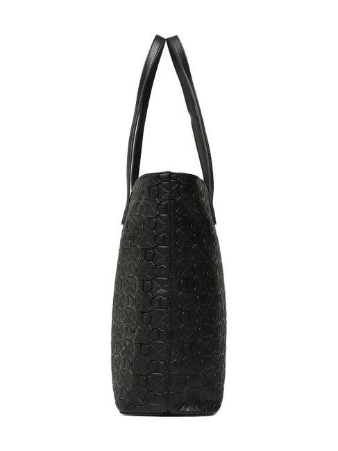 CONTRAST Bolsa de la compra mediana negro - Bolsos Mujer