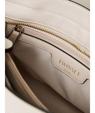 TWINSET TORCHON Bolso de mano con bandolera manteca - Bolsos Mujer - 4