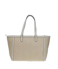 TWINSET INTRECCIO Bolso shopper de hombro Marfil - Bolsos Mujer - 3