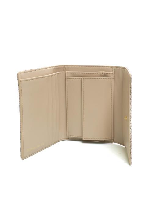 CLASSICA  Cartera mediana con solapa arena - Carteras Mujer