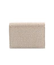 BORBONESE CLASSICA  Cartera mediana con solapa arena - Carteras Mujer - 3