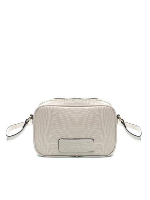GERALDINA Bolso c&aacute;mara con logo a juego beige - Bolsos Mujer
