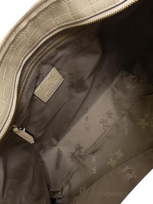 GERALDINA bolsa de compras grande crema - Bolsos Mujer
