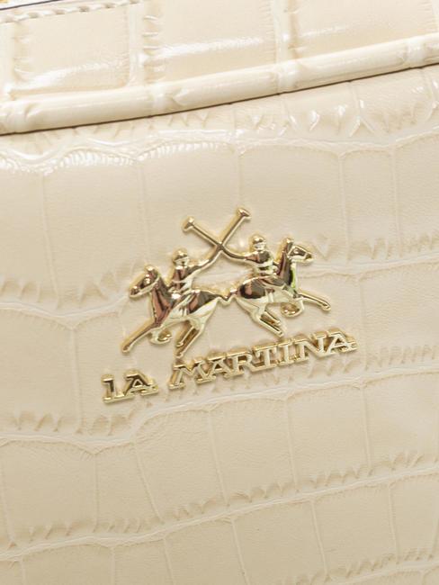 GERALDINA Bolsa de c&aacute;mara peque&ntilde;a crema - Bolsos Mujer
