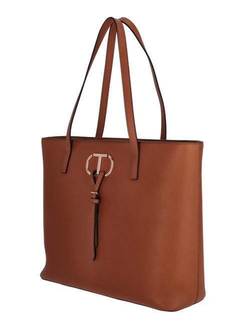 SMALL BELT bolsa de compras grande cuero - Bolsos Mujer