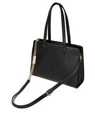 TWINSET OVAL T Bolso bandolera con bandolera negro - Bolsos Mujer - 3