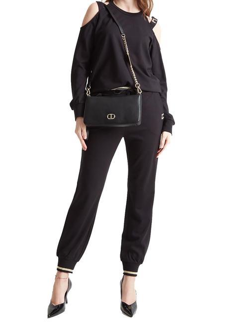 CLUTH bolsa de hombro negro - Bolsos Mujer