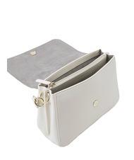 TOMMY HILFIGER LIFE Bolso cl&aacute;sico con solapa blanco desgastado - Bolsos Mujer - 4