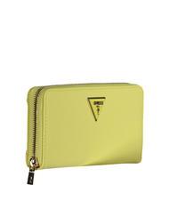 GUESS LAUREL Cartera con cremallera alrededor amarillo - Carteras Mujer - 3